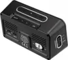 A black digital alarm clock shown from a three-quarter rear angle. Náhľad obrázku produktu