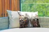 MuchoWow® Outdoor Kissen - Die Straßen von New York - 50x30 Produktbild-Vorschau 3
