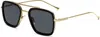 Lunettes de soleil pilote rétro unie de style steampunk, Voir les images du produit 3