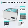Digitales Labor Wasserbad mit Thermostat Heizgeräte Produktbild-Vorschau 3