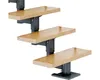 Pertura Mittelholmtreppe Chiron Eiche Leimholz Perlgrau 1/4 Produktbild-Vorschau 2