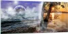 Bilder auf glas - Abstraktion Umwelt Erde - 120x50cm - Produktbild-Vorschau 1
