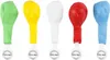 LED Luftballon Set - 5 Luftballons Ø30 cm | Bunt Produktbild-Vorschau 3