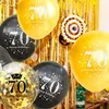 Oblique Unique Konfetti Luftballon Set Zahl 70 Geburtstag Produktbild-Vorschau 4