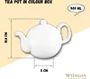 Czajnik Wilmax 500 ml Olivia, biała porcelana WL-994018/A Podgląd zdjęcia produktu 4