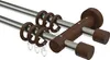 Interdeco Gardinenstange / Vorhangstange Edelstahl-Optik / Produktbild-Vorschau 1