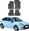 2009-2016 Citroen C3 tappetini in gomma nera 4 pz Anteprima dell’immagine prodotto 13