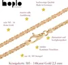 Goldkette Königskette Länge 19cm - Breite 2,5mm - 585-14 Produktbild-Vorschau 3