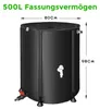 500L Faltbarer Wasserspeicher Regenwasserfass Wassertank Produktbild-Vorschau 6
