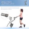 HOMCOM Heimtrainer 2-in-1 Fahrradtrainer LCD-Display Produktbild-Vorschau 7
