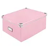 Box pink mit Deckel 36x28x17cm, Aufbewahrungsbox, Produktbild-Vorschau 2