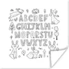 MuchoWow® Poster Illustration Alphabet mit springenden Produktbild-Vorschau 1