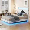 Fortuna Lai Polsterbett 140x190 cm, Schwebebett mit LED, Produktbild-Vorschau 3