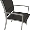 A close-up view of a chair from a garden set. Produktbild-Vorschau