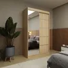 Masseno Schiebetürenschrank MIRELLA 120 cm Kleiderschrank Produktbild-Vorschau 4