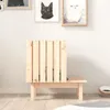 vidaXL Katzenhaus 60x36x60 cm Massivholz Kiefer Produktbild-Vorschau 3
