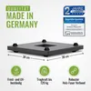 PFLANZWERK® Pflanzenroller 38x38cm Pflanzkübel Blumentopf Produktbild-Vorschau 5