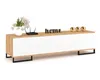 TV-Lowboard Fernsehschrank SIMPLY STEHEND Craft Eiche/Weiß Produktbild-Vorschau 1