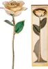 24K Goldrose mit Ständer, handgepflückte Echtrose, 28-30cm, Produktbild-Vorschau 4