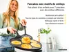 poêle à pancakes endusor pour induction avec revêtement antiadhésif pour enfants avec motif smiley e Voir les images du produit