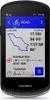 A Garmin cycling computer displaying ride data and navigation. Produktbild-Vorschau