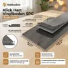 Klickvinyl, Vinylboden Eiche, Wasserfest, Bodenbeläge, 4mm Produktbild-Vorschau 4