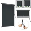 LZQ Vertikální markýza Venkovní roleta 160x250cm Výsuvná Náhled obrázku produktu 1