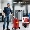 HOMCOM Récupérateur de vidange d'huile usagée 80 L, hauteur Voir les images du produit 8
