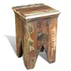 dkd-home-decor Hocker Altholz 30 x 30 x 45 cm, Recyceltes Produktbild-Vorschau 3