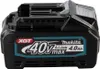 A black Makita XGT 40V max 4.0Ah Li-Ion battery pack is shown against a white background. Anteprima dell’immagine prodotto
