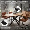 ML-Design Tischbeine Metall Schwarz Tischgestell Outdoor Produktbild-Vorschau 2