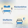 Safe Life Safe Age¬Æ Duschstuhl mit abnehmbarer Rückenlehne Produktbild-Vorschau 3