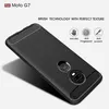 Motorola Moto G7 TPU Case Carbon Fiber Optik Brushed Schutz Produktbild-Vorschau 3