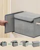 SONGMICS úložné boxy se víkem, skládací, sada 3 kusů, 50 x Náhled obrázku produktu 7