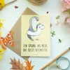 Mr. & Mrs. Panda Klappkarte Sommermeerheilkraft - Gelb Produktbild-Vorschau 3