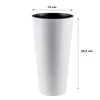 Tubus Slimmer biała błyszcząca doniczka 15 cm Podgląd zdjęcia produktu 9