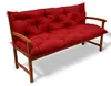 Beautissu Flair BR Bankauflage Rot, 150x50x50cm Produktbild-Vorschau 2