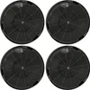 vhbw 4x Aktivkohlefilter Ersatz für Beko 9197060919 für Produktbild-Vorschau 1
