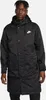 Nike M Nk Club Stadium Parka Black/White S Produktbild-Vorschau 1