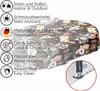Tischdecke Wachstuch Essen Schwarz Robust Wasserabweisend Produktbild-Vorschau 5