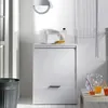 Platzsparender Waschmaschinen-Überbau mit Rollladen Cover Produktbild-Vorschau 3