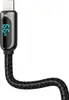 Baseus Display USB - USB-C kabel 66W, 1m - černý Náhled obrázku produktu 6