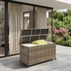 tectake® Auflagenbox Kuusamo 116 x 54 x 64 cm Produktbild-Vorschau 7