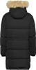 Tommy Jeans Midi Alaska Faux Fur Jacket Noir - Grand L Voir les images du produit 2