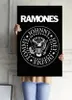 Pyramid Ramones Logo Poster Schwarz  Schwarz One Size Produktbild-Vorschau 4