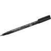 A black Staedtler Lumocolor permanent marker is shown against a white background. Produktbild-Vorschau