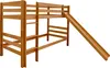 Etagenbett mit Rutsche Doppelbett Buche massiv Natur, Produktbild-Vorschau 4