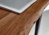 Couchtisch Baumkante massiv Akazie nussbaum 90 x 90 schwarz Produktbild-Vorschau 4
