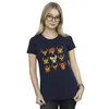 Disney - T-Shirt für Damen BI26030 (S) (Marineblau) Produktbild-Vorschau 2
