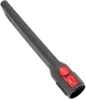 A close-up, isolated product shot of a vacuum cleaner crevice tool. Produktbild-Vorschau
